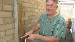 🔨 How to fit a new fence or gate post to a wall or repair an old one that moves