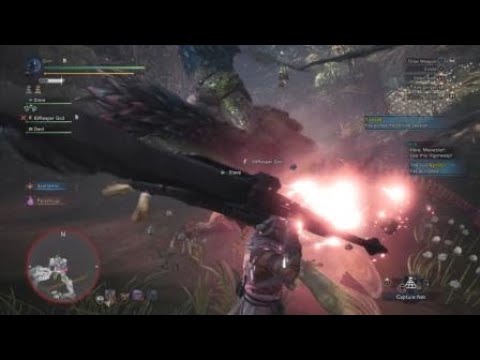 Monster Hunter: World Michael Jackson  in action
