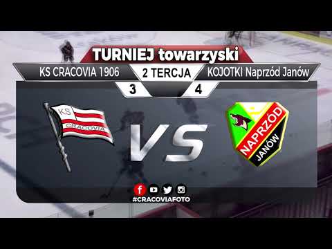 27.08.22 KS CRACOVIA 1906 vs KOJOTKI Naprzód J. 2 tercja FRAGMENT  Turniej Towarzyski – CracoviaFOTO