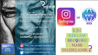 İnastagram için reklam broşürü nasıl hazırlanır?