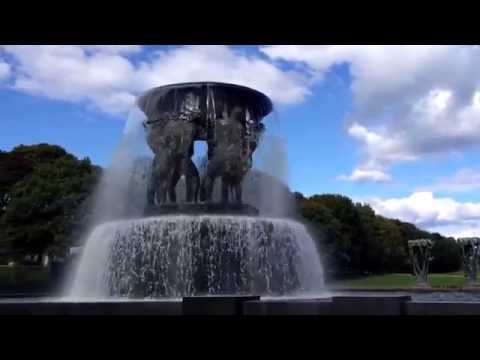 Frogner Park in Oslo, Norway