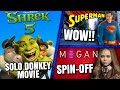 Shrek 5 Update Full Superman Suit Leaks M3GAN Spin Off More