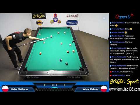 Wiktor Zieliński vs Michał Muklewicz Turniej Formuła B 1-3-5 PRO Q24q.Pl - Grupa F