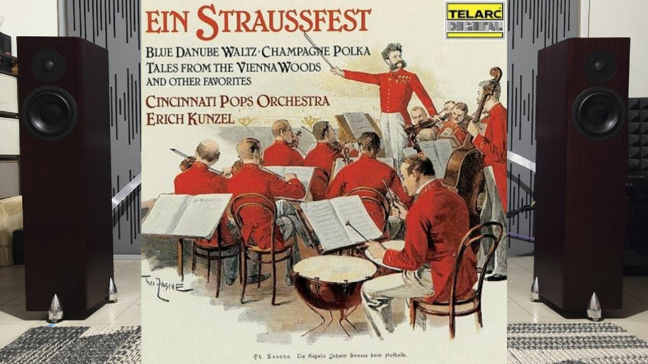Erich Kunzel, Cincinnati Pops Orchestra - J. Strauss II: Banditen Galop, Op. 378 / Ayre QB-9 Twenty
