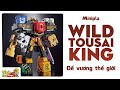 Review Đồ Chơi Minipla Wild Tousai King Doubutsu Sentai Zyuohger ジュウオウジャー Tích 