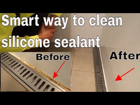 Smart way to clean silicone remove mold / mould and...
