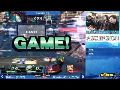 "Ascension 12/16/17" - Halberd (MK+MK) v. Boneless Pizza (Falco+Fox) - R1