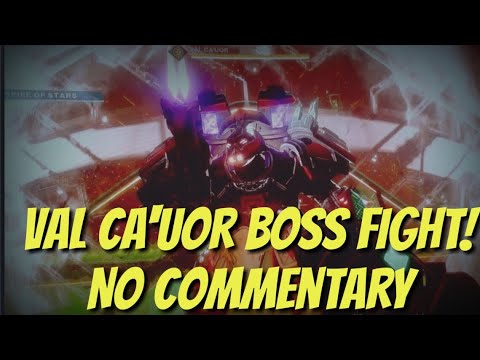 Spire Of Stars Raid: VAL CA'UOR BOSS FIGHT! (No Commentary) - Destiny 2