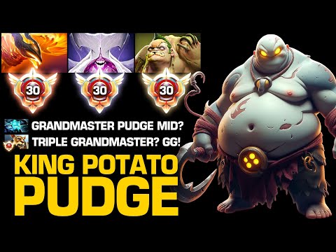 What Happens When You Meet A Team That Has 3x Grandmaster Tier Heroes | Pudge Official