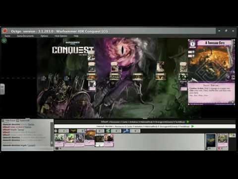 40k Conquest on OCTGN - Urien Rakarth vs Old One Eye