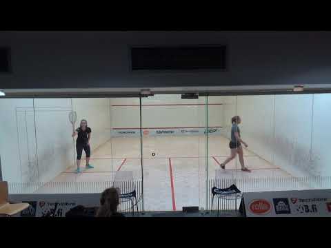 Rolls Open 2018: Birgit Coufal AUT - Katri Aalto Setala ESRC