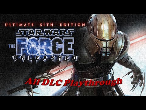 Star Wars The Force Unleashed Sith Edition All DLC Game Movie