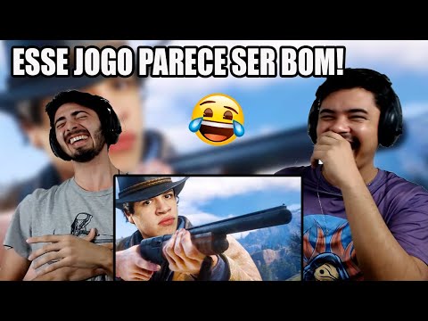 REACT ARTHURZÃO TÁ RUIM! - Red Dead Redemption 2 (Games EduUu)