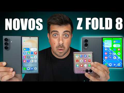 A Samsung REVOLUCIONOU os Dobráveis (Novo Smartphone Pessoal)