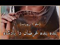 Banda Banda Gharzan Da Badshah Slowed Reverb بندہ بندہ غرضاں دا بادشاہ Mujahid 