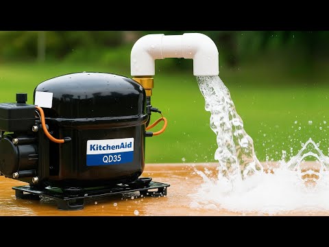 Unbelievable Use of a Refrigerator Compressor – Revealed to Millions