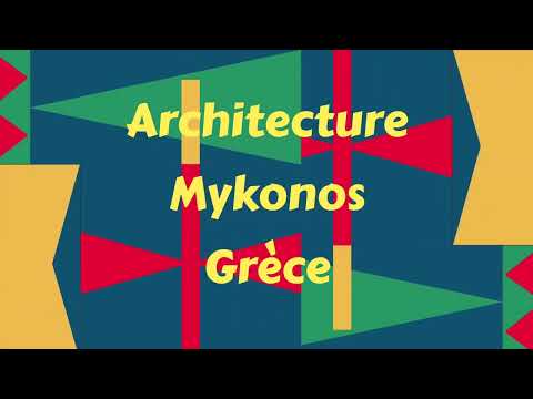image : je dis Culture : Architecture de Mykonos (Grèce)