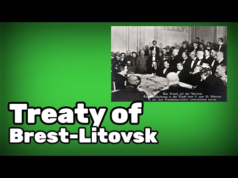 Who benefited the most from the Treaty of Brest-Litovsk?