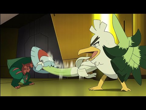 Dracovish Tries To Eat Sirfetch'd Sword | Pokémon Master Journeys Episode 103 English Subbed