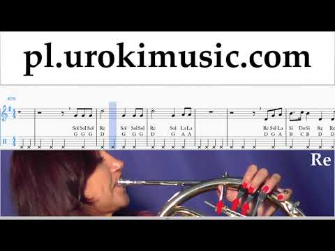 Jak Grać Na Waltorni Maroon 5 - Girls Like You ft. Cardi B Tabulatura Lekcje um-i463