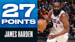 Jame Harden DOMINATES Philly Debut 27 PTS &amp; 12 AST! 🙏