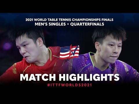 Fan Zhendong v Lin Gaoyuan | 2021 World Table Tennis Championships Finals | MS | QF