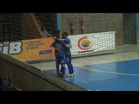 FIB BAURU FUTSAL  3 X 5  BRUTOS FUTSAL LIMEIRA - LIGA PAULISTA FUTSAL