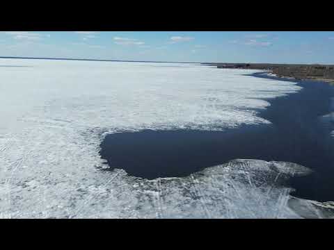Sandy Beach Goodspirit Lake near Canora,  Saskatchewan May 6th, 2026