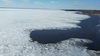 Sandy Beach Goodspirit Lake near Canora,  Saskatchewan May 6th, 2026