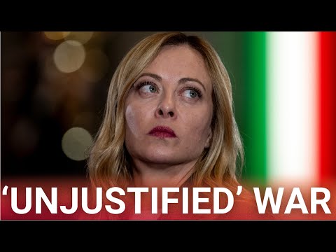 Italian PM Giorgia Meloni calls for the end to Russia's ‘unjustified’ war