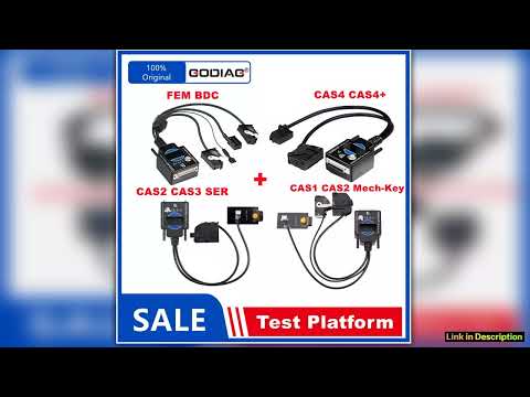 GODIAG CAS1 CAS2 MechKeyCAS2 CAS3 SER Semi Smart FEM BDCCAS4CAS4Test Platform for BMW work with VVD