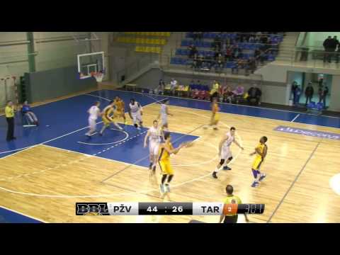 SportoTv.lt: BBL: Pasvalio "Pieno Žvaigždės" - Estijos "Tarvas" 2015-02-11