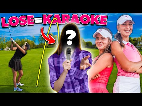 Pros VS Amatures Stroke Play | Losers HAVE to SING | Golf Girl Games