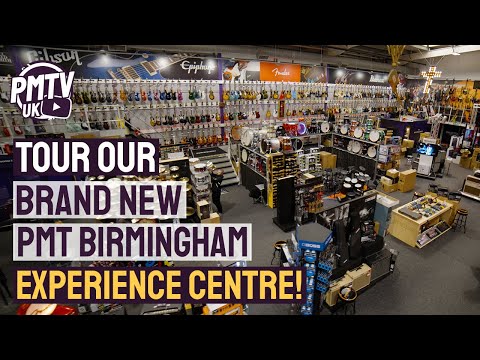 Now THIS Is A Music Store! Tour the new PMT Birmingham Experience Centre!
