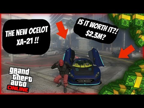 GTA 5 Online | NEW OCELOT XA-21 : IS IT WORTH BUYING ? | CAR SPENDING SPREE $3,000,000 !!!