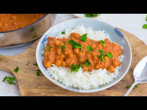 Indian Chickpea Curry | Quick Dish