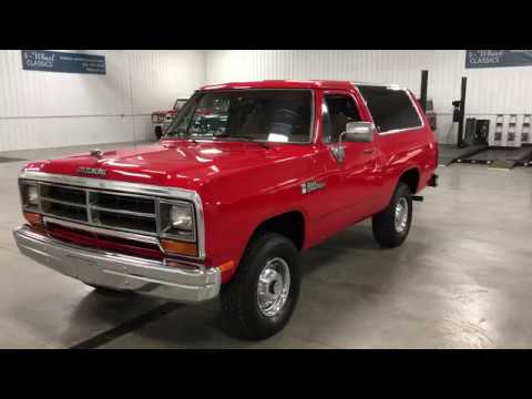 1990 Dodge Ramcharger (CC-1084474) for sale in Holland , Michigan