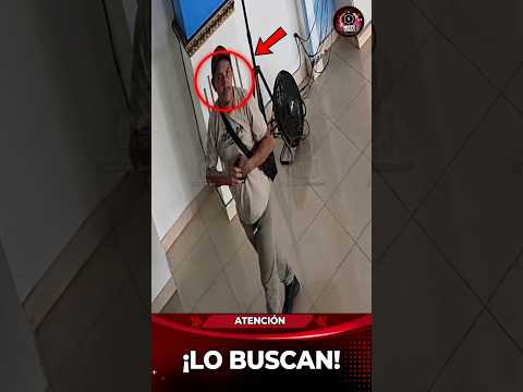 En video quedó sujeto que entró a r0bar en la parroquia del corregimiento de La Sierra, Puerto Nare