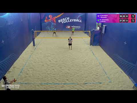 16:20 D. Korobkov / I. Skrynnik - M. Sydorenko / S. Borets 28.10.2022 | Winners Beach Volleyball