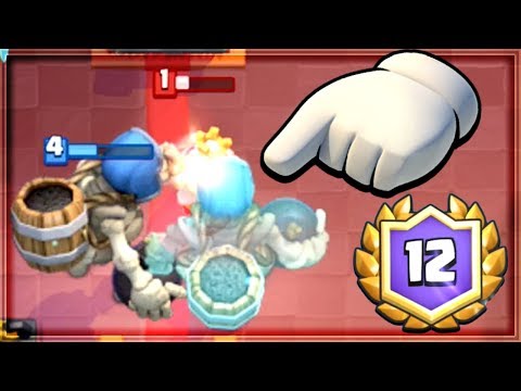 Clash Royale - I GOT 12 WINS! Giant Skeleton Clone Deck