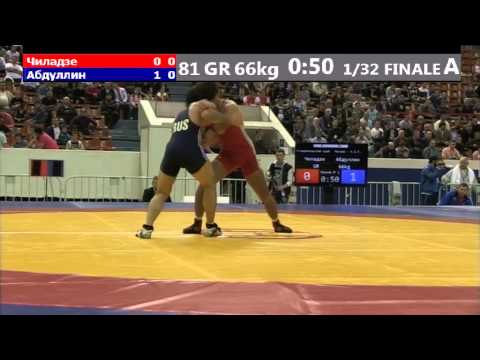 ЧР по греко-римской борьбе-2013 Чиладзе - Абдуллин