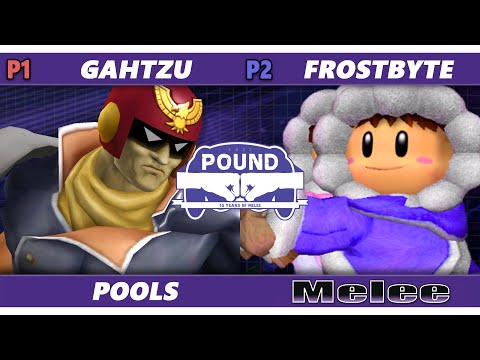 Pound 2021 - Gahtzu (Falcon) Vs. Frostbyte (Ice Climbers) SSBM Melee Tournament