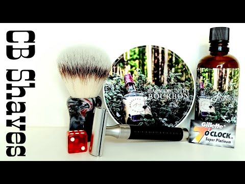 Macduff - Back Country Bourbon / Muhle  R96 Rocca / Gillette 7 o'clock Super Platinum Blade........