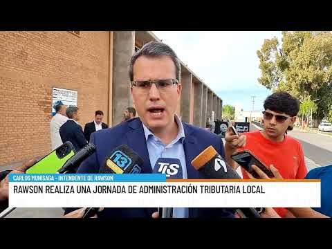 Rawson realiza una jornada de Administración Tributaria Local. | Carlos Munisaga - Intendente Rawson