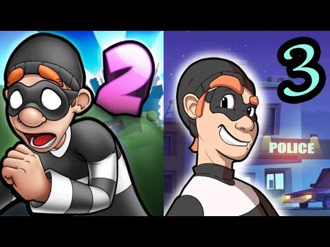 Robbery Bob 2 vs Escape Brk Thief Gameplay Android,ios Part 1