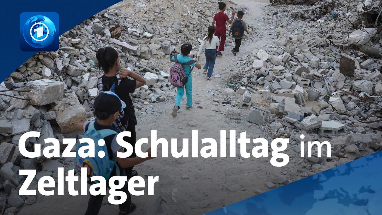 Unterricht im Krieg: Wie der Schulalltag im Gazastreifen aussieht