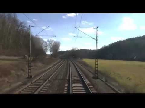 Führerstandsmitfahrt Northeim-Treuchtlingen Teil 2: Kassel-Fulda