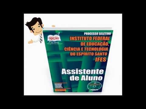 Apostila Concurso IFES-ES 2015 - Assistente de Aluno