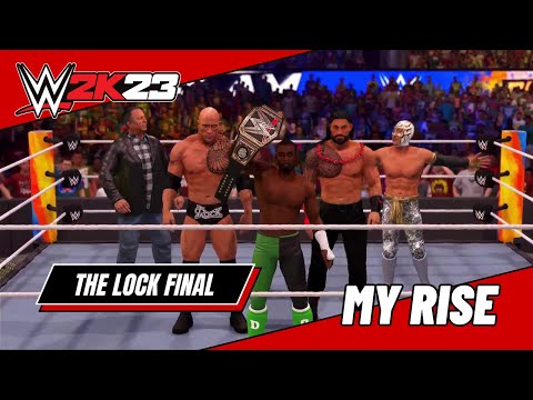 WWE 2K23 MY RISE THE LOCK Walkthrough Gameplay - FINAL (PS5)