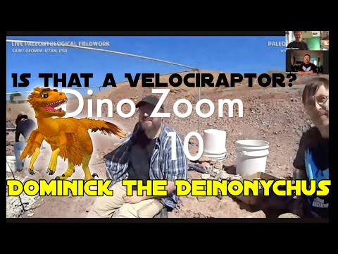 DinoZoom10: Dominick the Deinonychus! It's Finally Out on Amazon!